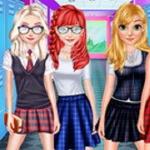 Disney Princess School Fashion