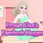 Frozen Elsa's Facebook Blogger